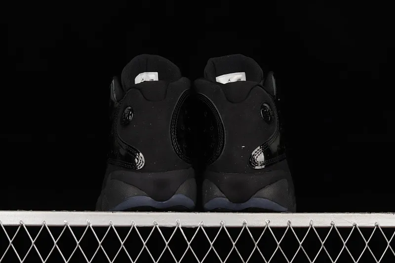 All categories Air Jordan Jordan series basketball shoes Air Jordan 13 Nk Air Jordan 13 "Cap and Gown" AJ13 Joe 13 black cat patent leather high-end replica basketball shoes 414571-012